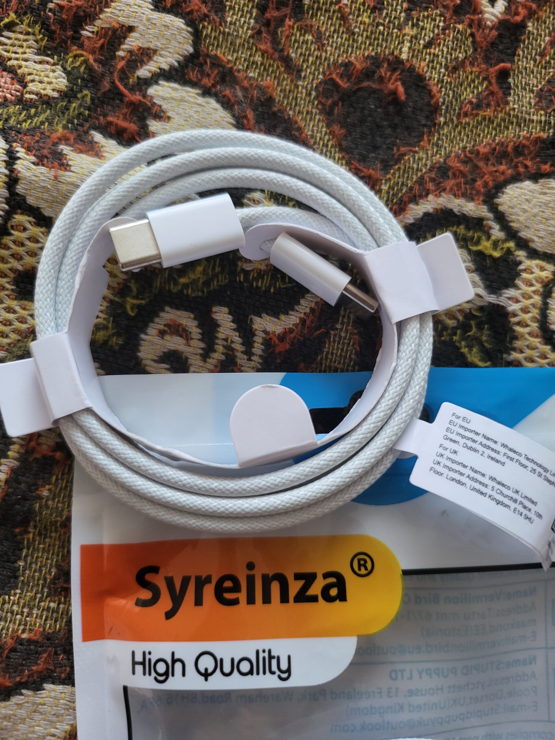 Power up in minutes, not hours, 1 pc 100W PD cable USB-C to USB-C ports. - Image 2